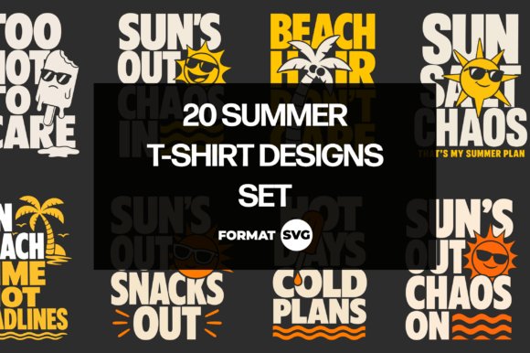 Review: 20 Summer Quote SVG Designs 2 for Embroidery
