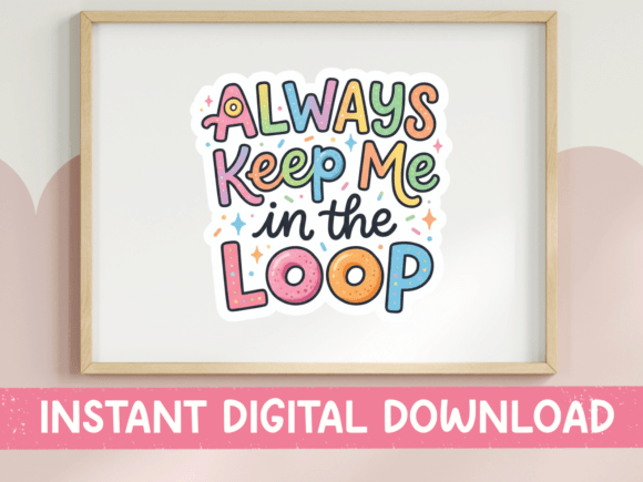 Review: Always Keep Me in the Loop SVG for Embroidery