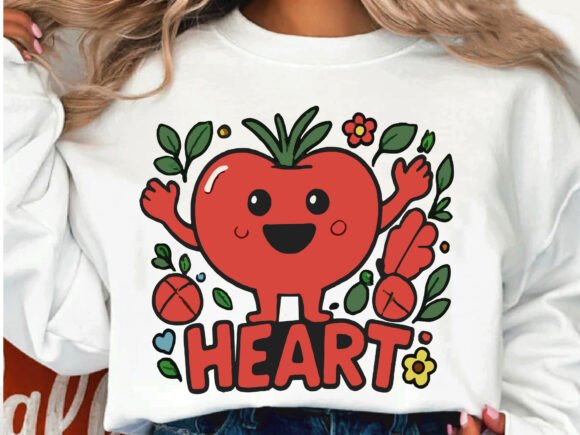 Review: Cute Tomato Illustration SVG PNG Quote