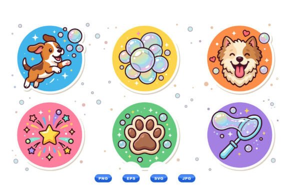 Reviewing Playful Puppy Sticker Clipart for Embroidery