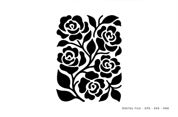 Reviewing the Black and White Rose SVG for Embroidery