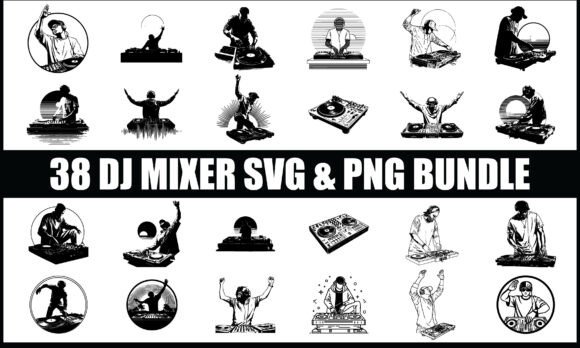 Reviewing the DJ Mixer SVG PNG Bundle for Embroidery