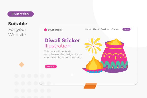 Sticker Diwali Illustration: A Designer’s Embroidery Review