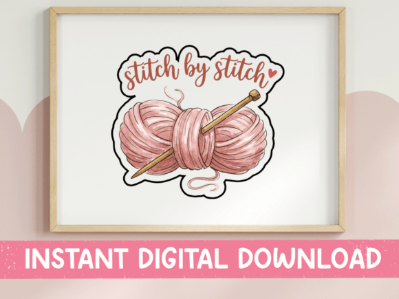 Stitch by Stitch Yarn Ball Sticker Review