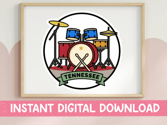 Tennessee Drum Kit Sticker: A Designer’s Review